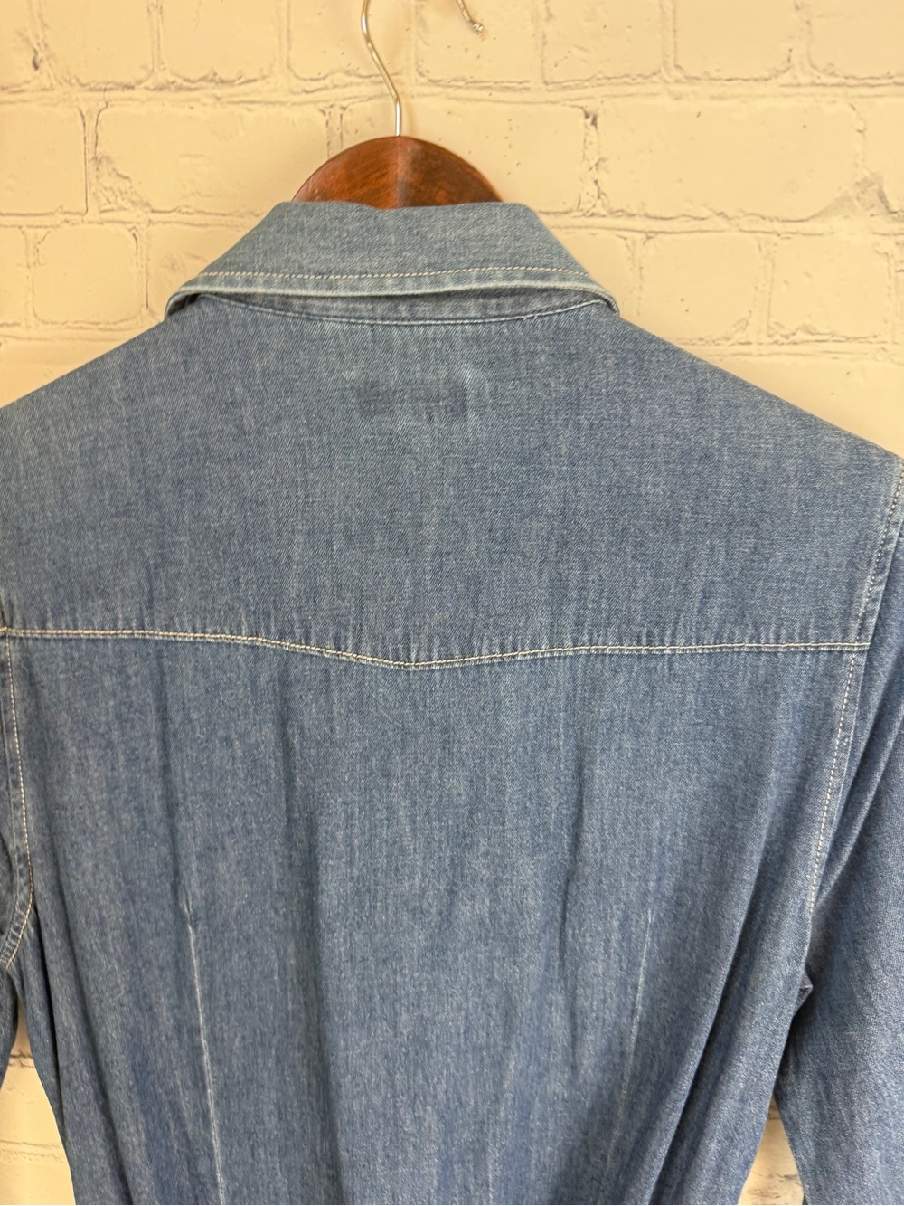 UNTUCKit Jean Button Down Dress Small - Picture 10 of 12